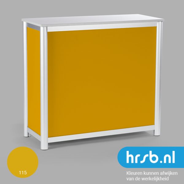Balie open geel