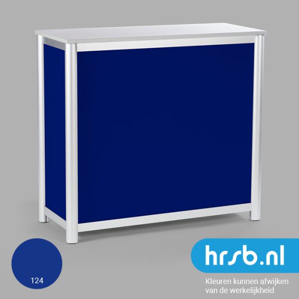 Balie afsluitbaar marineblauw