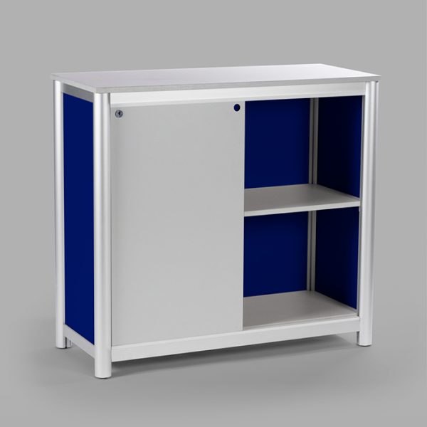 Balie afsluitbaar marineblauw - Afbeelding 2
