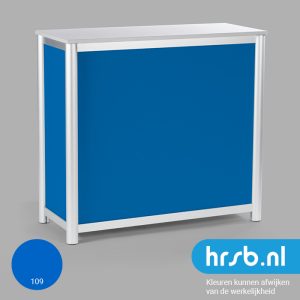Balie open hemelblauw