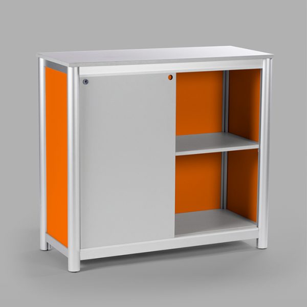 Balie afsluitbaar oranje - Afbeelding 2