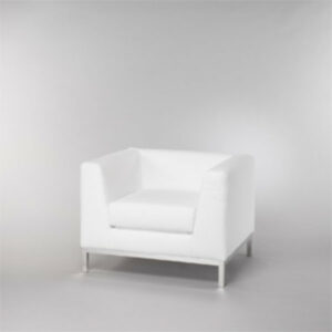 Fauteuil CUBE 1 wit
