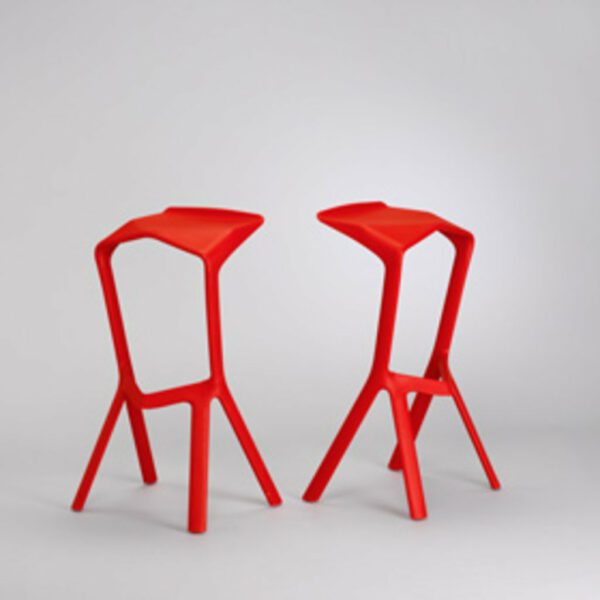 Barkruk MIURA rood