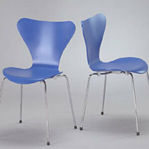 Stoel SERIE7 blauw