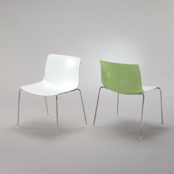 Stoel CATIFA53 wit/groen