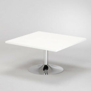 Salontafel TROMPET wit