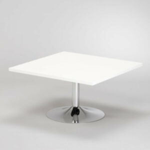 Salontafel TROMPET wit