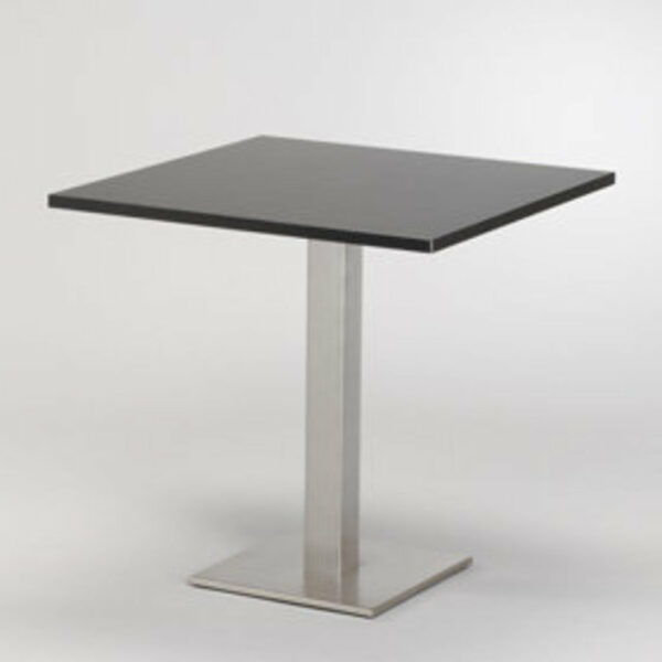 Zittafel SQUARE zwart